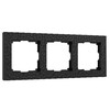 Миниатюра фото рамка из поликарбоната на 3 поста werkel hammer черный w0032408 | 220svet.ru