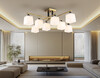 Миниатюра фото потолочная люстра на штанге ambrella light traditional loft tr tr303044/8 cp | 220svet.ru