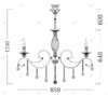Миниатюра фото подвесная люстра maytoni grace arm247-10-r | 220svet.ru