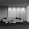 Миниатюра фото трековый однофазный светильник maytoni onda unity tr007-1-18w4k-w-1 | 220svet.ru