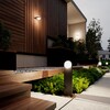 Миниатюра фото уличный светодиодный светильник odeon light tilda 6652/12gl черный | 220svet.ru