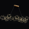 Миниатюра фото люстра lucciola 14a matt gold delight collection | 220svet.ru