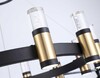 Миниатюра фото подвесная светодиодная люстра ambrella light comfort linetech fl6206 | 220svet.ru
