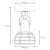 Миниатюра фото спот lucide paulien 08927/01/66 | 220svet.ru