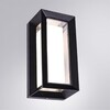 Миниатюра фото уличный настенный светодиодный светильник arte lamp ulysses a8112al-1bk | 220svet.ru