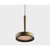 Миниатюра фото подвесной светильник italline it02-025 gold 3000k | 220svet.ru