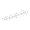 Миниатюра фото трековый магнитный светодиодный светильник elektrostandard slim magnetic 85193/01 a066585 | 220svet.ru