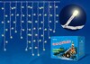 Миниатюра фото светодиодная гирлянда (ul-00005275) uniel бахрома 220v белый uld-b1805-048/dta white ip20 | 220svet.ru