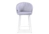 Миниатюра фото барный стул полубарный стул бэнбу velutto 49 / белый | 220svet.ru