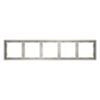 Миниатюра фото рамка пластиковая на 5 постов voltum s70 vls100503 (кашемир) | 220svet.ru