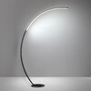 Миниатюра фото торшер светодиодный lumion ledio 5676/21fl черный | 220svet.ru