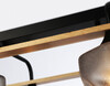 Миниатюра фото потолочная люстра  ambrella light traditional loft tr tr3033250/6 bk/wd | 220svet.ru