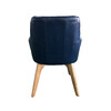 Миниатюра фото полукресло roomers c0097-1d/blue  #b126 | 220svet.ru