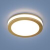 Миниатюра фото встраиваемый светодиодный светильник elektrostandard dskr80 5w 4200k sgd золото матовый 4690389041303 | 220svet.ru