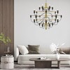 Миниатюра фото подвесная люстра loft it gino 10196/1000 black | 220svet.ru