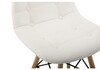 Миниатюра фото стул деревянный kvadro white | 220svet.ru