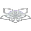 Миниатюра фото светодиодная люстра reluce 09827-3.3-5+5a wh (rgb) | 220svet.ru