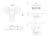 Миниатюра фото потолочная светодиодная люстра с пультом ду ambrella light acrylica fa4545 | 220svet.ru