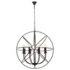 Миниатюра фото подвесная люстра loft it castle brown loft1192-8 | 220svet.ru