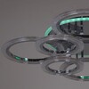 Миниатюра фото потолочная светодиодная люстра reluce 09812-3.3-4+4d cr (rgb) | 220svet.ru