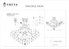 Миниатюра фото потолочная люстра freya chabrol fr302-09-r | 220svet.ru
