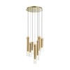 Миниатюра фото подвесная светодиодная люстра odeon light shiny 5061/32lb золотой | 220svet.ru