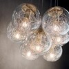 Миниатюра фото подвесная люстра ideal lux mapa sat sp7 ottone | 220svet.ru