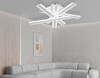 Миниатюра фото потолочная люстра с пультом ду ambrella light acrylica original fa8903 | 220svet.ru