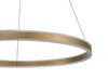 Миниатюра фото подвесной светодиодный светильник indigo galass 14001/1p gold v000017l | 220svet.ru