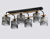 Миниатюра фото потолочная люстра  ambrella light traditional loft tr tr3033250/6 bk/wd | 220svet.ru