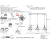 Миниатюра фото подвесная люстра crystal lux garden sp3х3 l1200 chrome | 220svet.ru