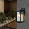 Миниатюра фото уличный настенный светильник voltega rou vgl7220wl-01b2 | 220svet.ru