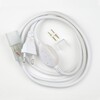 Миниатюра фото шнур сетевой для светодиодной ленты (07692) uniel ucx-sp4/b67-rgb white 1 sticker | 220svet.ru
