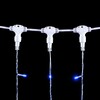 Миниатюра фото гирлянда занавес 2 x 1 м синий 220в, 200 led, провод прозрачный пвх, ip54 ltc pcl202-10-2b | 220svet.ru