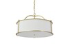 Миниатюра фото подвесная люстра newport 3555/с brass м0070672 | 220svet.ru