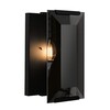 Миниатюра фото настенный светильник ilamp panorama 10090/1w bk | 220svet.ru