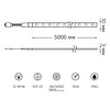 Миниатюра фото лента gauss 12w/m 60led/m 5050smd разноцветный 5m bt072 | 220svet.ru