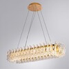 Миниатюра фото подвесная светодиодная люстра divinare anna 1138/01 sp-130 | 220svet.ru