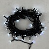 Миниатюра фото гирлянда нить 10м белая с мерцанием белого диода 24в, 100 led, провод черный каучук 2,3мм, ip65 ltc eco100blw-1-1w | 220svet.ru