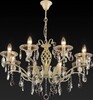 Миниатюра фото хрустальная люстра toplight tl7220d-08ry | 220svet.ru