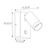 Миниатюра фото уличный настенный светильник lucide taylor 09831/01/30 | 220svet.ru