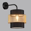 Миниатюра фото бра lumion animaisa 8003/1w черный | 220svet.ru