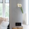 Миниатюра фото выключатель двухклавишный с подсветкой werkel черные матовый w1120108 | 220svet.ru