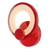 Миниатюра фото бра iledex ring a001/1 red | 220svet.ru