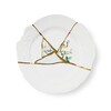 Миниатюра фото тарелка фарфоровая kintsugi seletti 09612 | 220svet.ru
