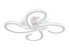 Миниатюра фото потолочная светодиодная люстра с пультом ду ambrella light acrylica ice fa1702 | 220svet.ru