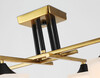 Миниатюра фото потолочная люстра на штанге ambrella light traditional loft tr tr303042/4 cp | 220svet.ru