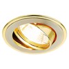 Миниатюра фото встраиваемый светильник ambrella light classic 104a sn/g | 220svet.ru