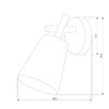 Миниатюра фото бра tk lighting 818 vaio 1 | 220svet.ru