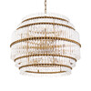 Миниатюра фото подвесная люстра delight collection kr1568p-9 bronze | 220svet.ru